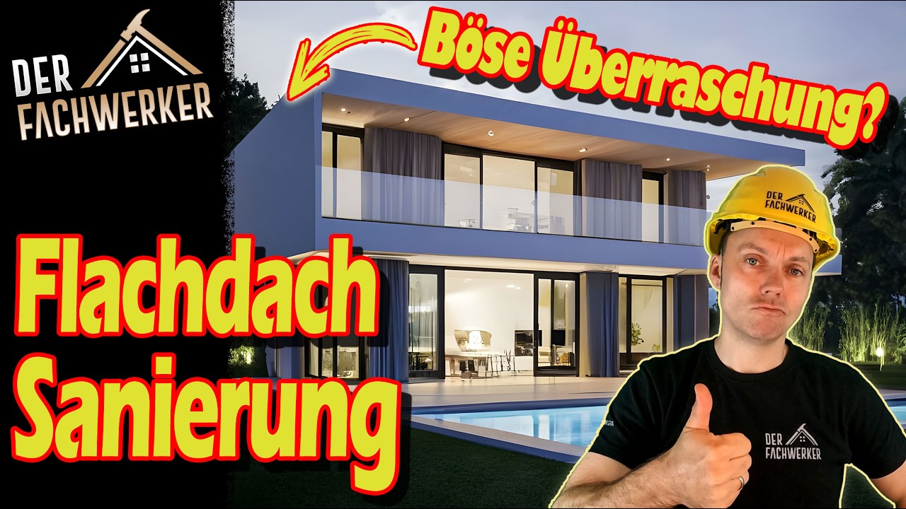 Das Spezielle an der Dämmung von Flachdächern!