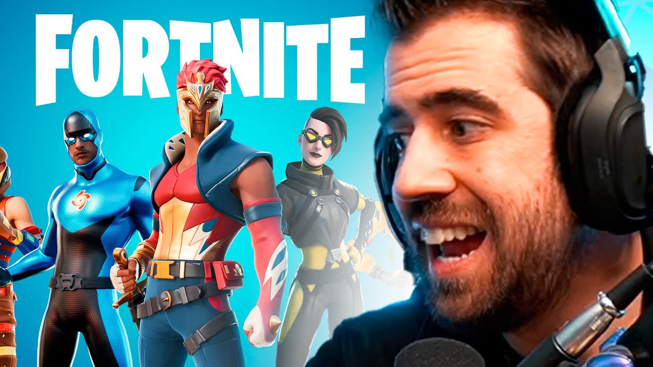 Auron juega Fortnite de pana 🌿