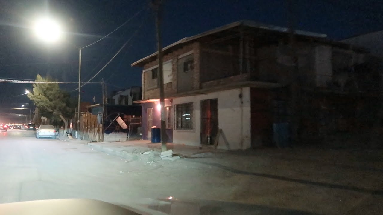 Juarez Mexico Hoods At Night