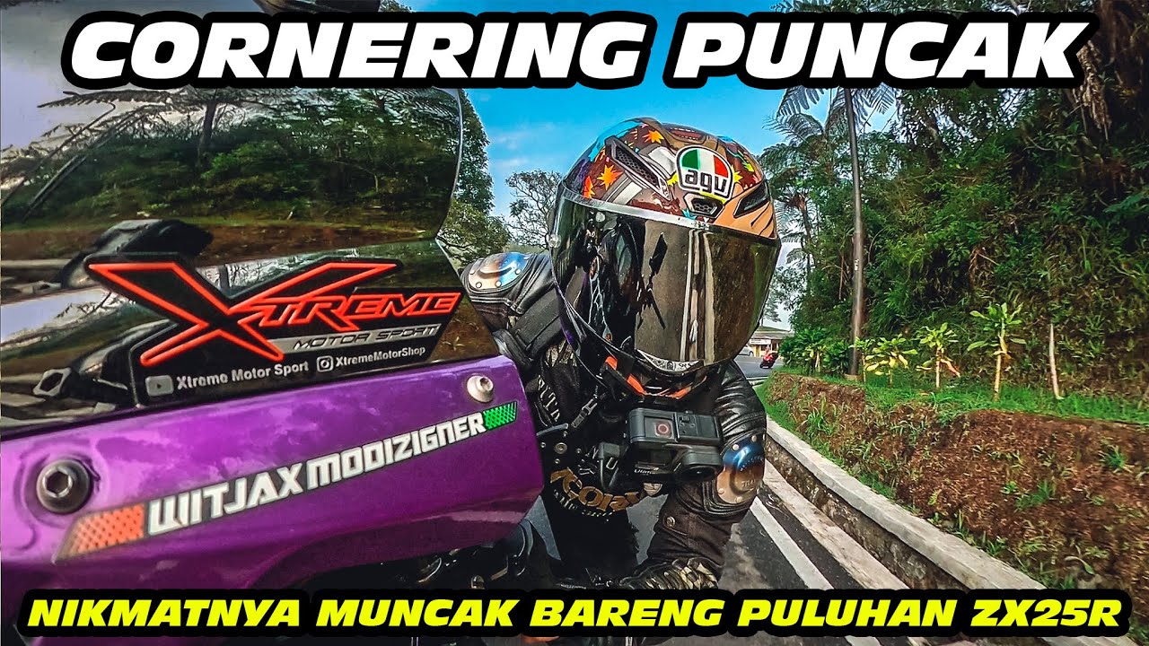 ZX25R ZEXMA // PULUHAN ZX25R OTW BANDUNG 😍 NIKMATNYA CORNERING PAGI DI PUNCAK // BANDUNG TRIP EPS 1