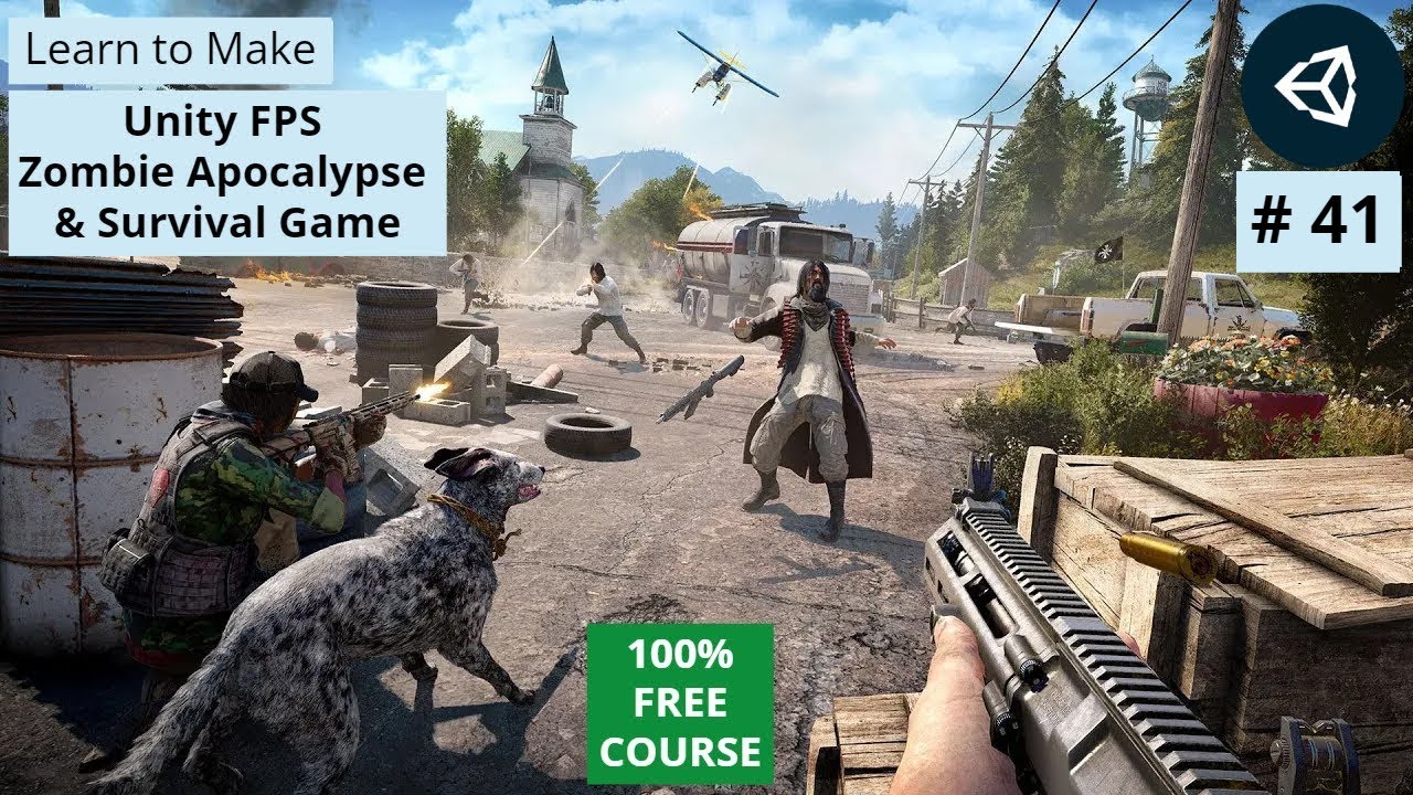 Unity3d Scope Controller | Sniper Game | FPS Zombie Apocalypse Survival Game Development Tutorial