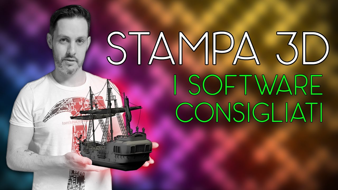 QUALI SOFTWARE USARE PER CREARE UN MODELLO 3D DA STAMPARE