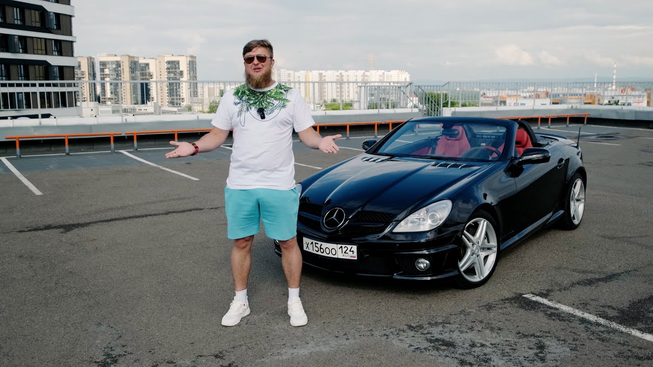 КРЫШЕСНОСНЫЙ КАБРИОЛЕТ MERCEDES SLK!