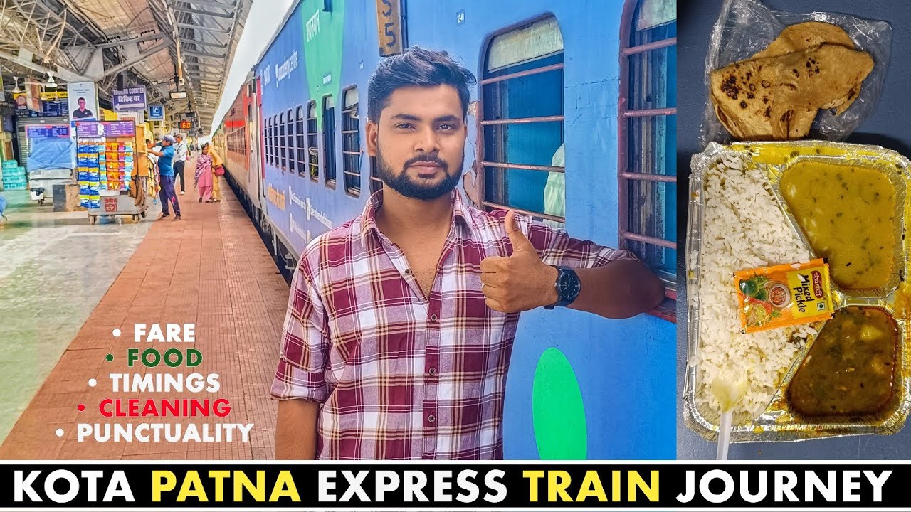 Kota Patna Express full journey | Kota to Patna train |
