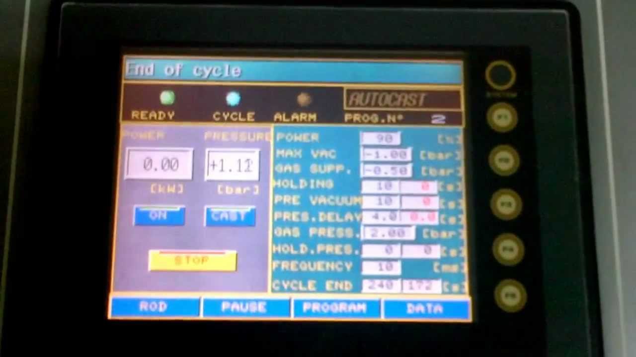 Makro Makine Otomatik Döküm Makinesi Aseg Galloni