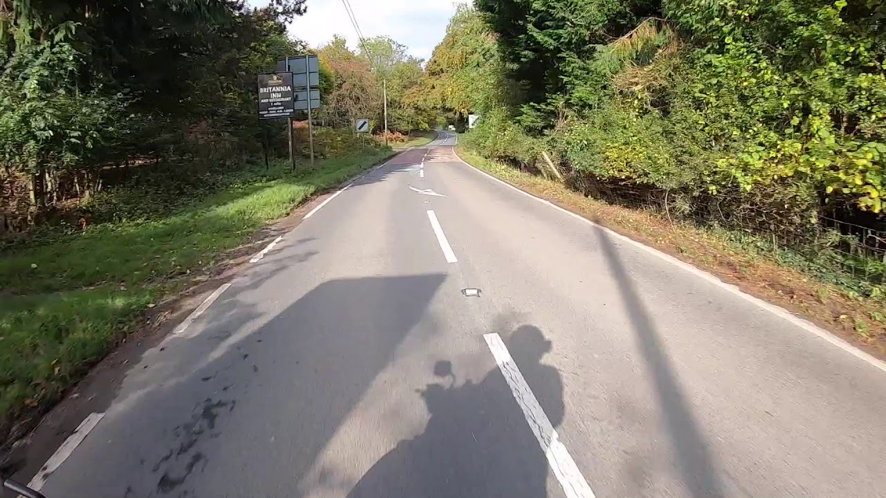 Langollen to the Ponderosa Café via the Horseshoe Pass Honda CB300R