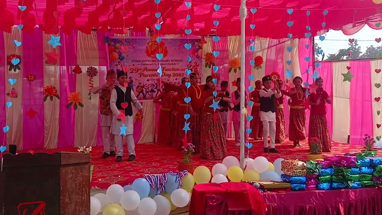 Paschim kohi purba ghar Dc: Himanshu Bohara Gyan jyoti secondary School Annual Function 2082