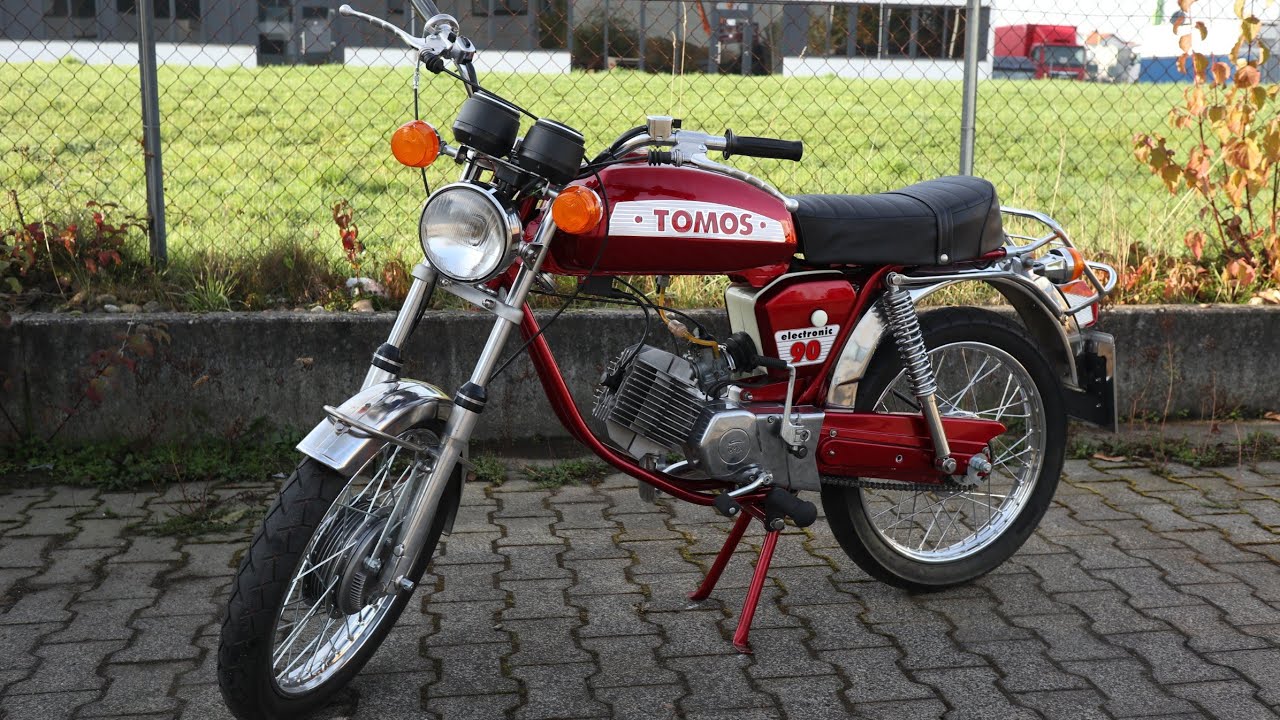 Tomos E-90 Electronic 1978 First Ride 4K