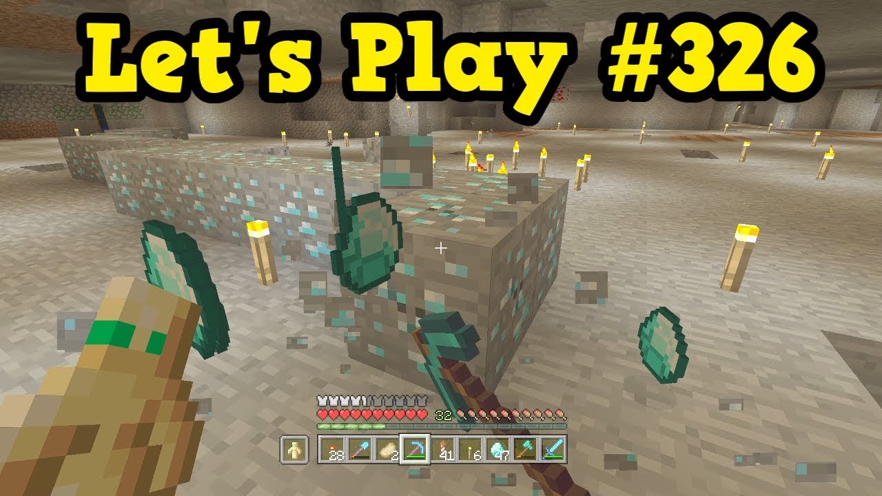 Minecraft Xbox Lets Play #326 - 100 Diamonds in 1 Minute