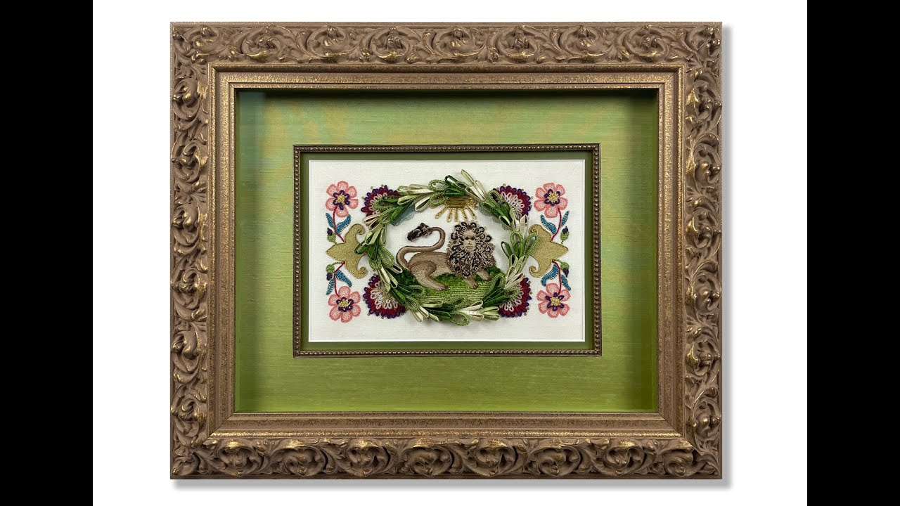 Stumpwork Embroidery Project