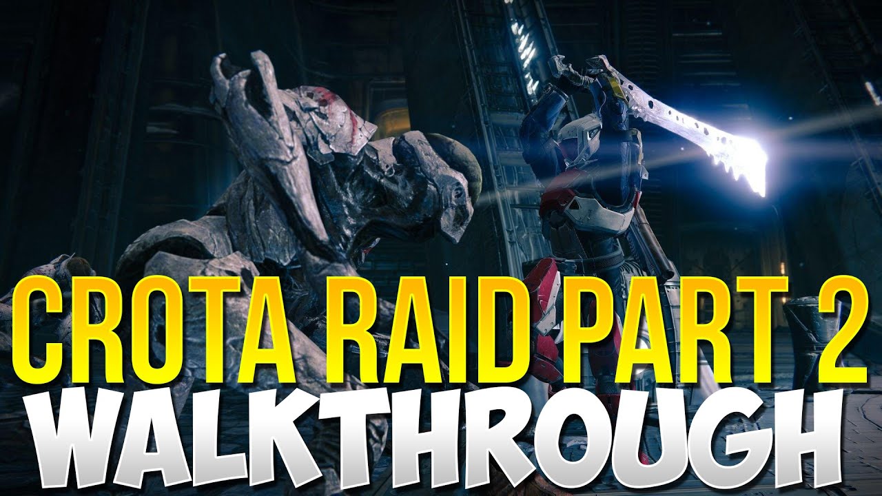 DESTINY CROTA RAID MIDDLE STRATEGY! Destiny Crota's End Raid Walkthrough Part 2 Gameplay