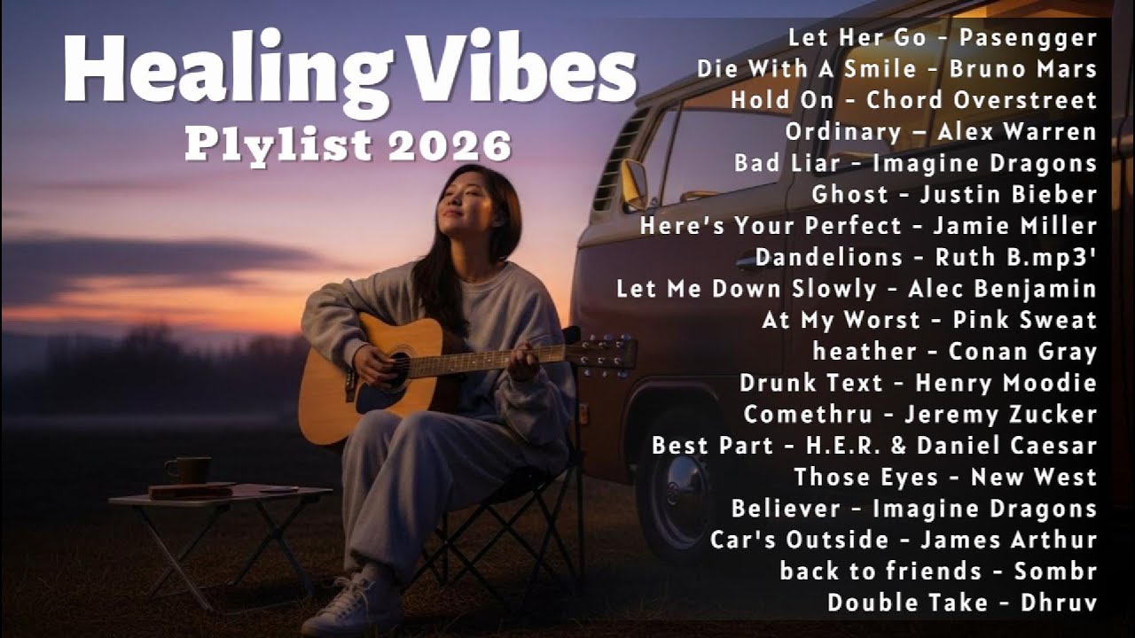 🍃Healing Vibes Plylist 2026 — Soft & Calm 🎧 | Top Trending English Love songs