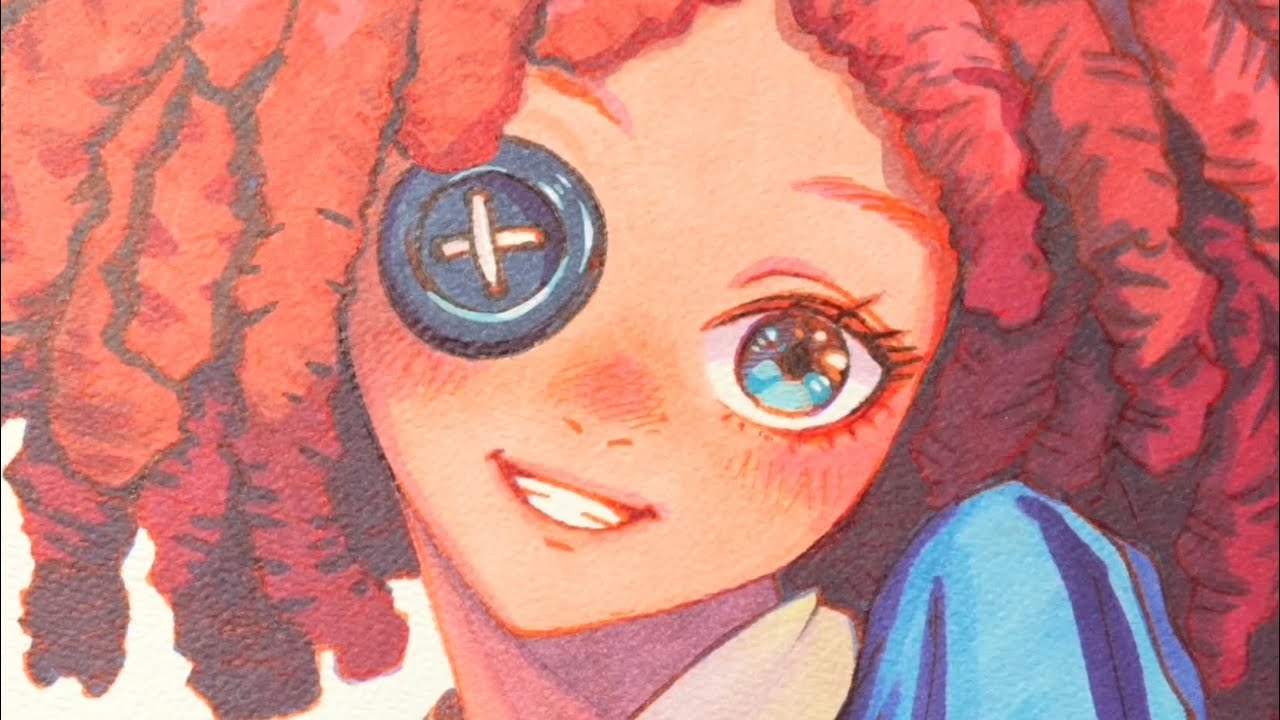 draw Ragatha as an Anime Character