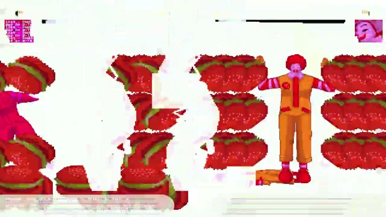 W.MUGEN Dark Ronald Ex (10P) vs Dark Donald Ex (12P)