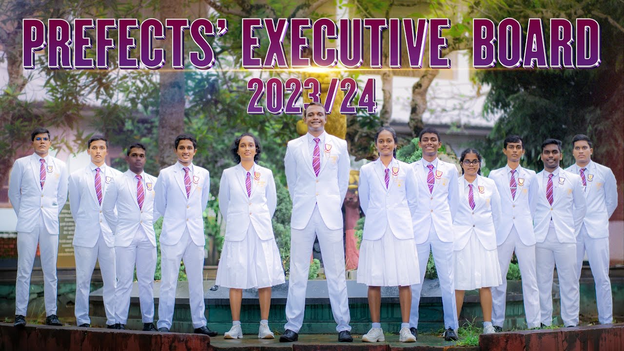 INTRODUCTION OF EXECUTIVE BOARD OF PREFECTS'  2023/24