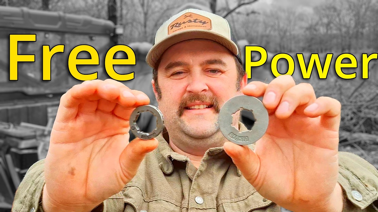 FREE POWER For Your Chainsaw In Just 5 Minutes