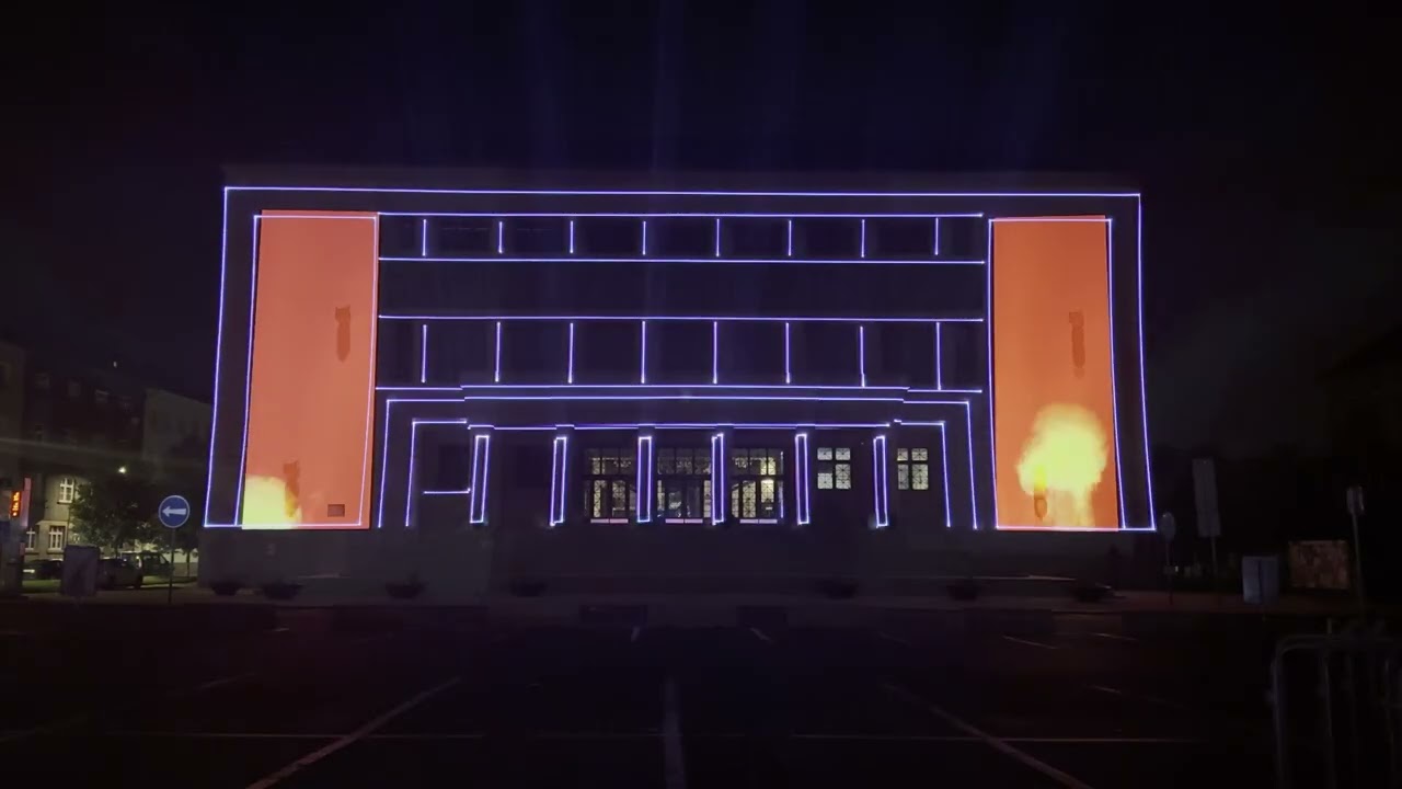 2025.10.04 - Laser mapping with video elements - Sokolov - rehearsal