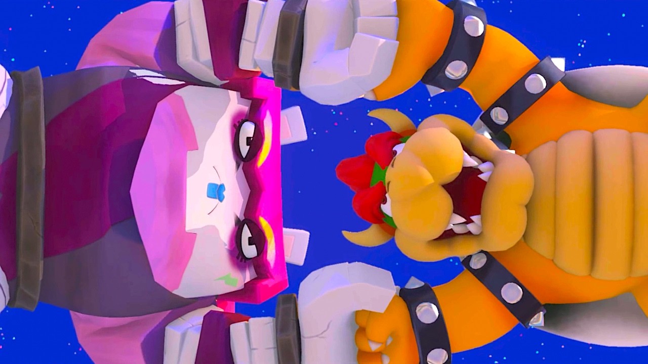 Bowser vs Bedrock FULL FIGHT - Mario Rabbids Sparks of Hope