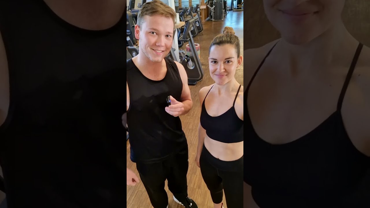 Trainings Vlog - Rücken & Bizeps 💪  mit Simon und Fabienne