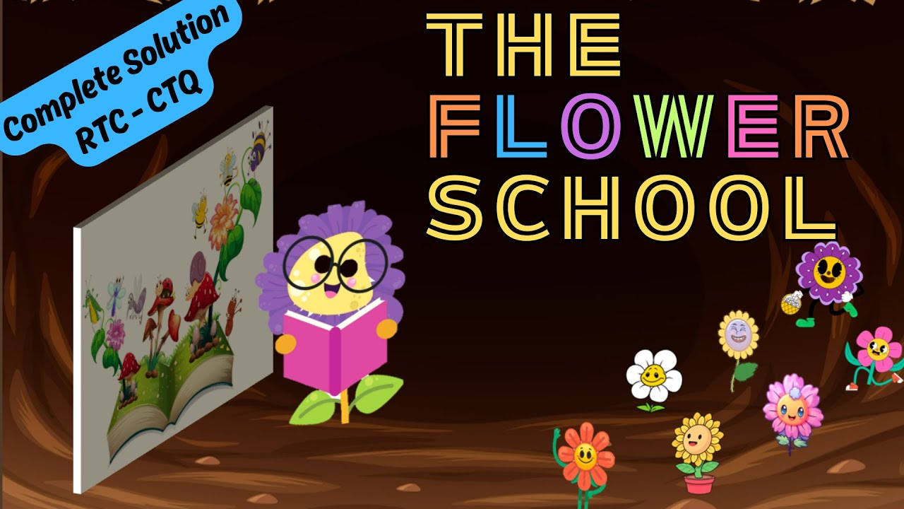 The Flower School | Complete Solution| RTC-CTQ | ICSE Grade6