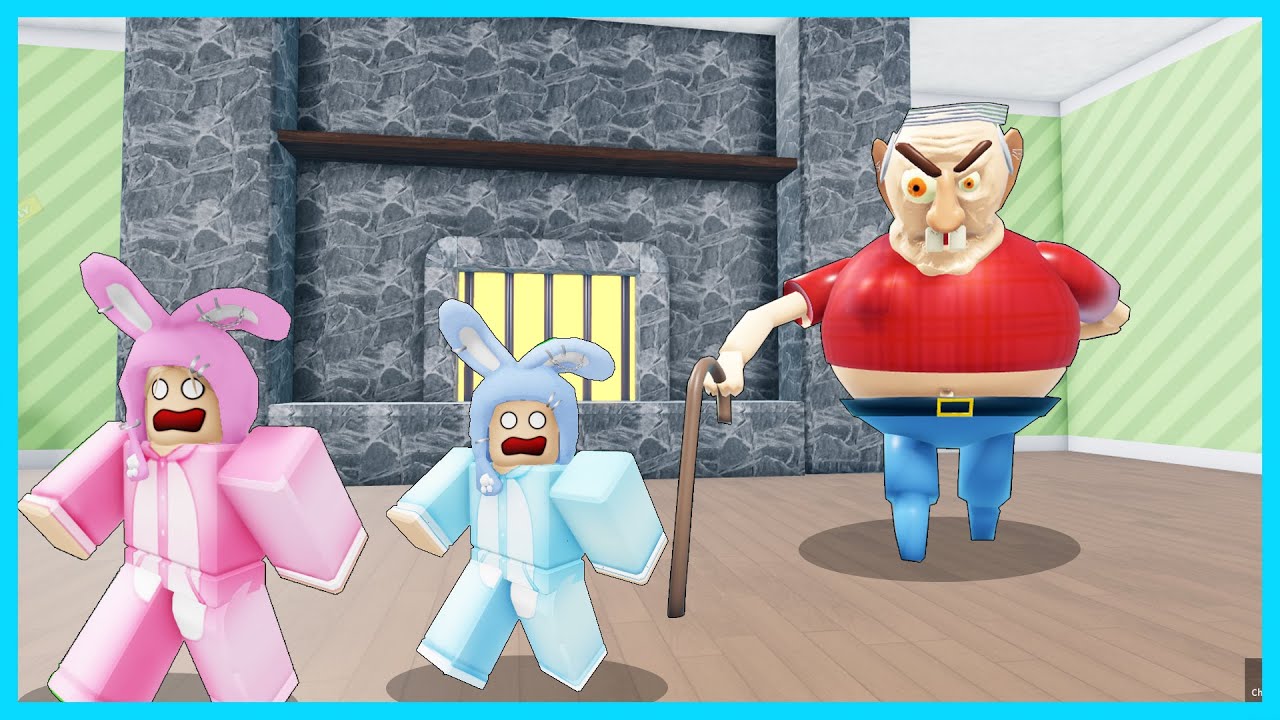 MIPAN & ZUZUZU Di Kejar Kakek Tua Yang Jahat & Suka Marah! ROBLOX