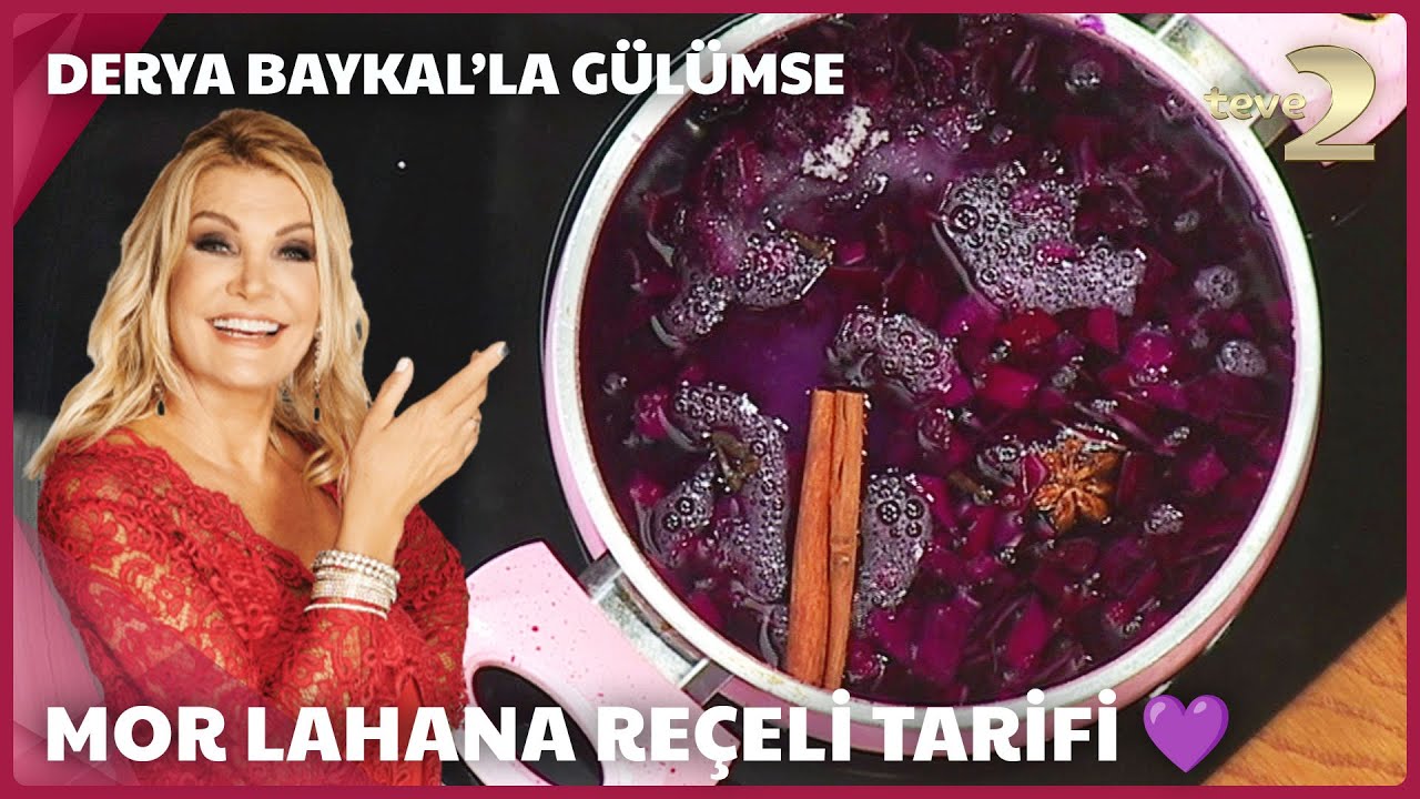 Mor Lahana Re&ccedil;eli Tarifi 💜 | Derya Baykal'la G&uuml;l&uuml;mse