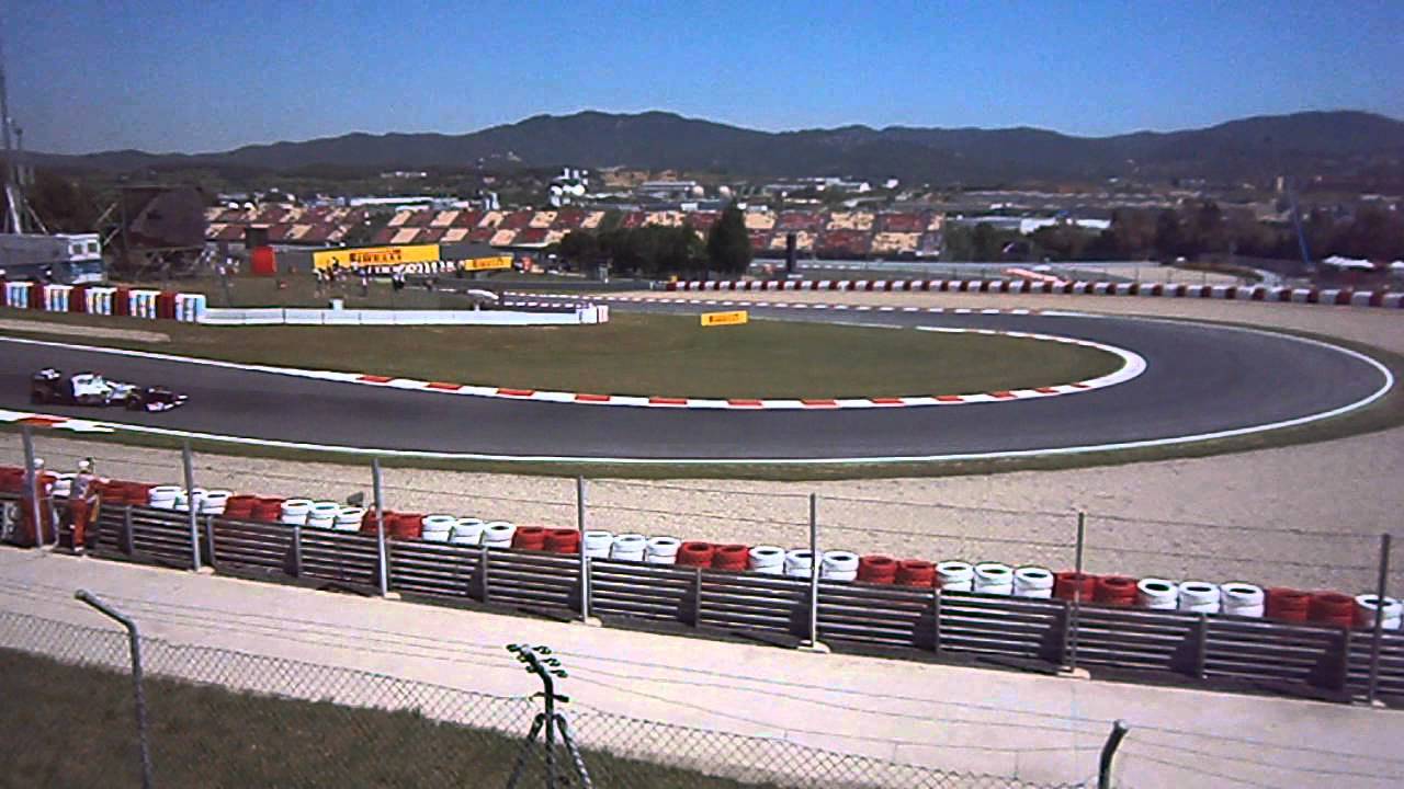Montmeló 2012. Entrenamientos F1 desde la tribuna M