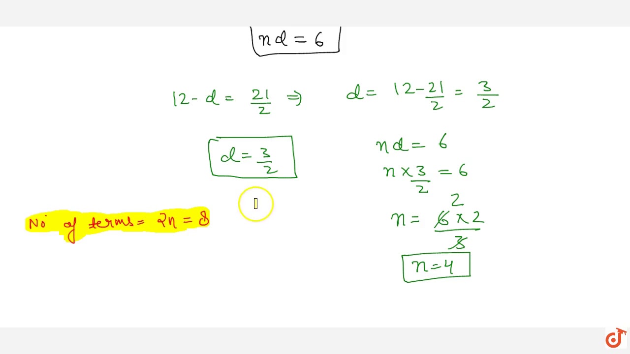 The number of terms of an A.P. is even, the sum of odd terms is 24, of
  the even terms is 30,