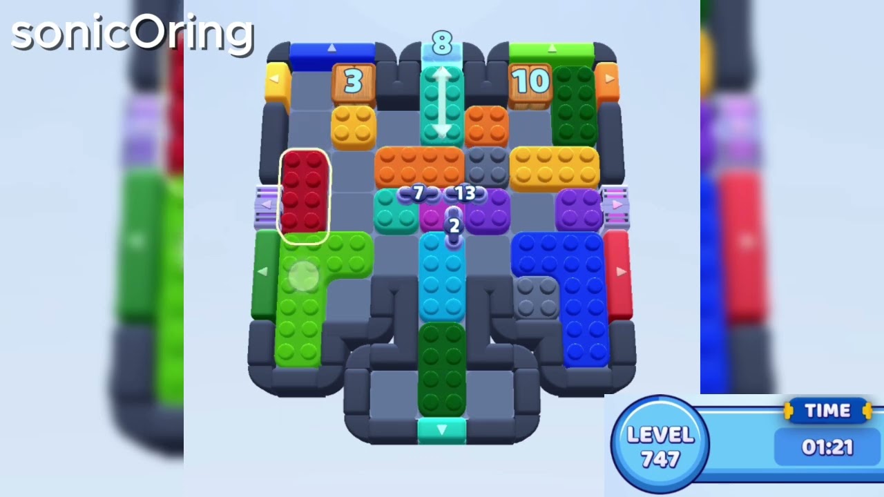 Color Block Jam Уровень 747
