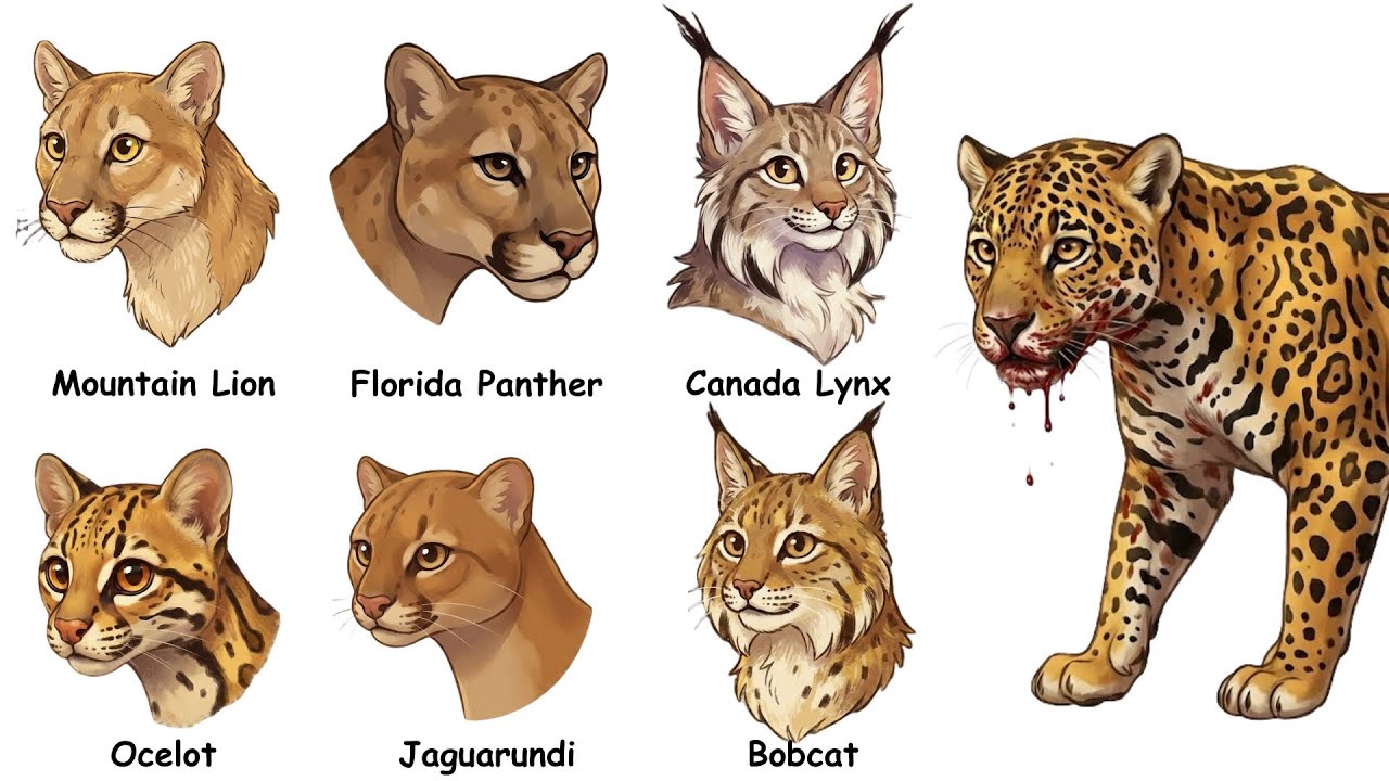 Every BIG WILD Cats Explained in 11 Minutes
