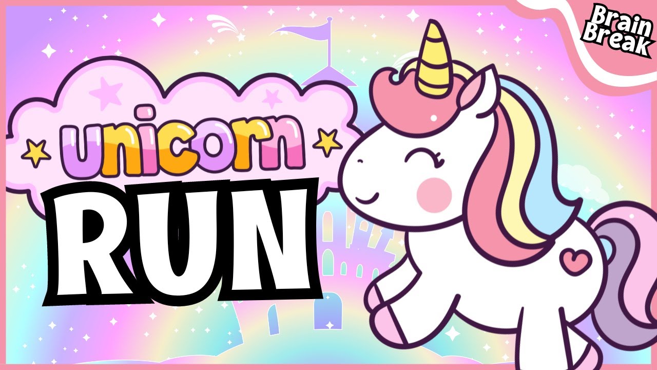 Unicorn Run | Unicorn Chase | Brain Break | Just Dance | Games for Kids