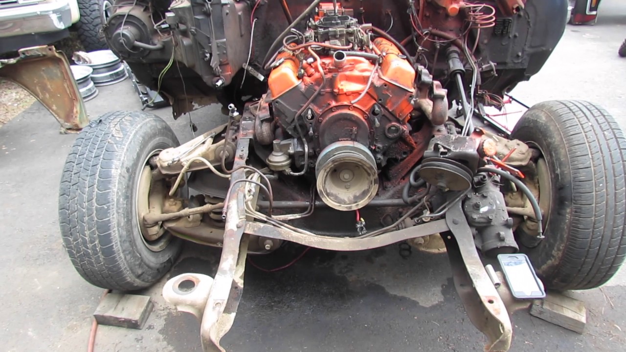 Замена передней подвески Chevrolet C-10 66 года на C-10 78 года