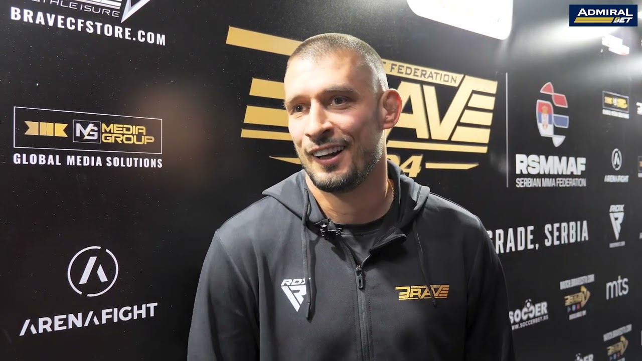 Renato Subotić pred BRAVE 104🗣️Ljudi sa Balkana imaju nesto posebno u sebi, rodjeni smo da se borimo