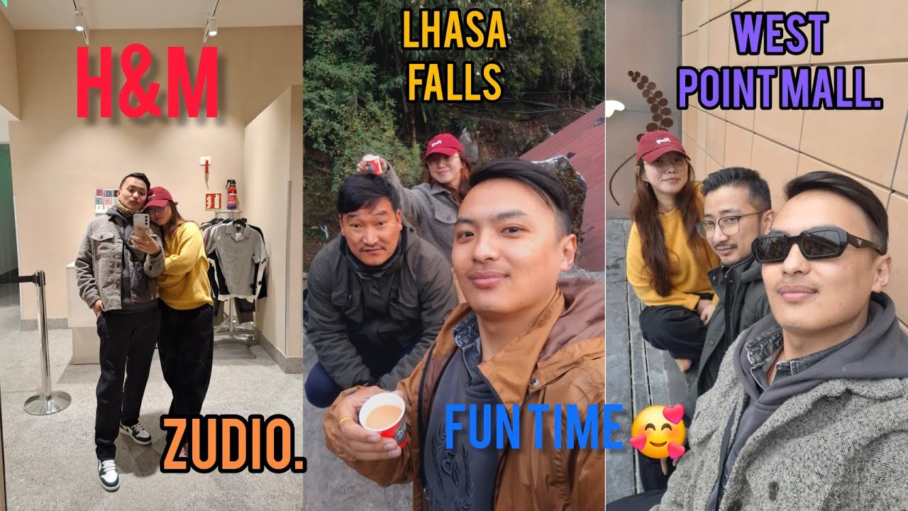 Places to visit in Gangtok| H&M| West Point Mall|  Happy Holi| Bumchu| Zudio| Lhasa Falls| #vlog 🥰✨️