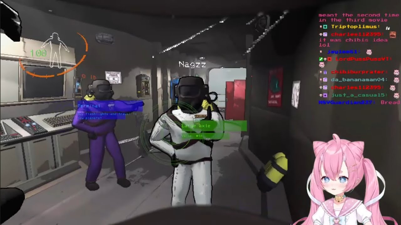 Chibidoki Streams Lethal Company #7 Ray, Nagzz, and Matt!