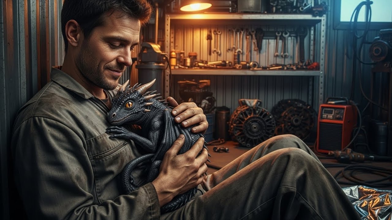 A Mechanic Bought a Sickly Dragon at Auction — It Snuggled Against Him Like He Was Its Family | HFY