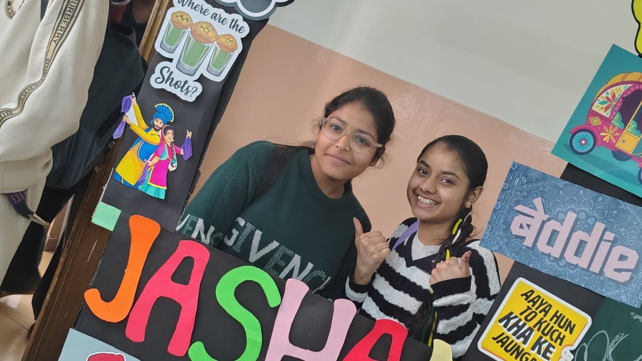 Aaj kiye bahut saare events attend #du ki pathshala🤗🤟👍