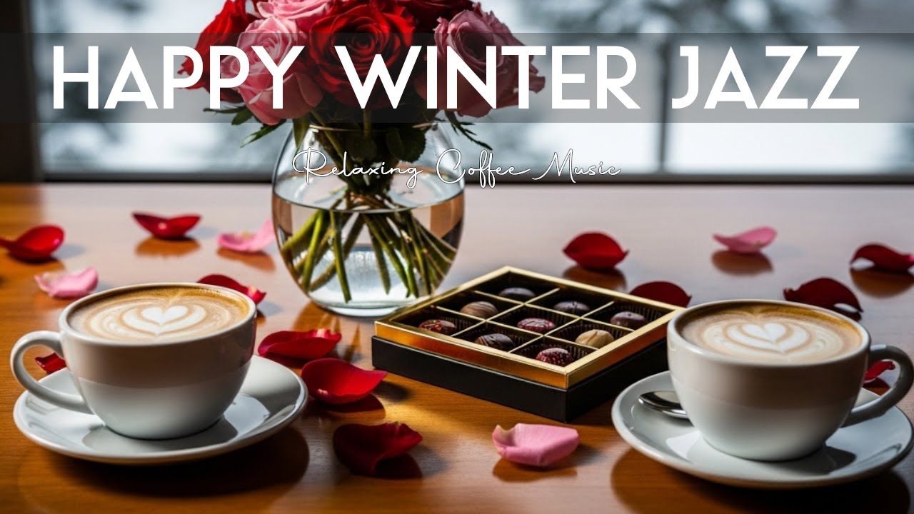 Happy Winter Jazz ☕ Positive Jazz Piano & Sweet Bossa Nova Music for Work and Study