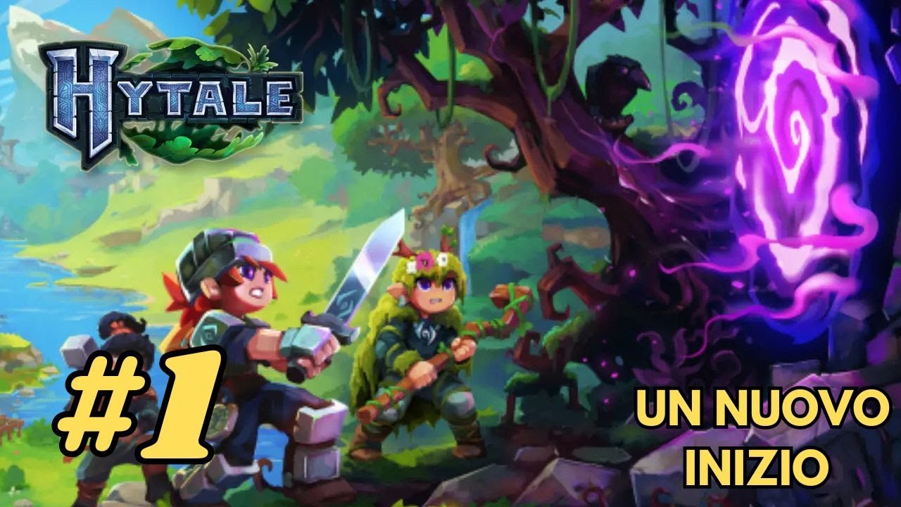 HYTALE - [GAMEPLAY ITA] - NUOVO INIZIO PER QUESTO FANTASTICO GIOCO - [1]