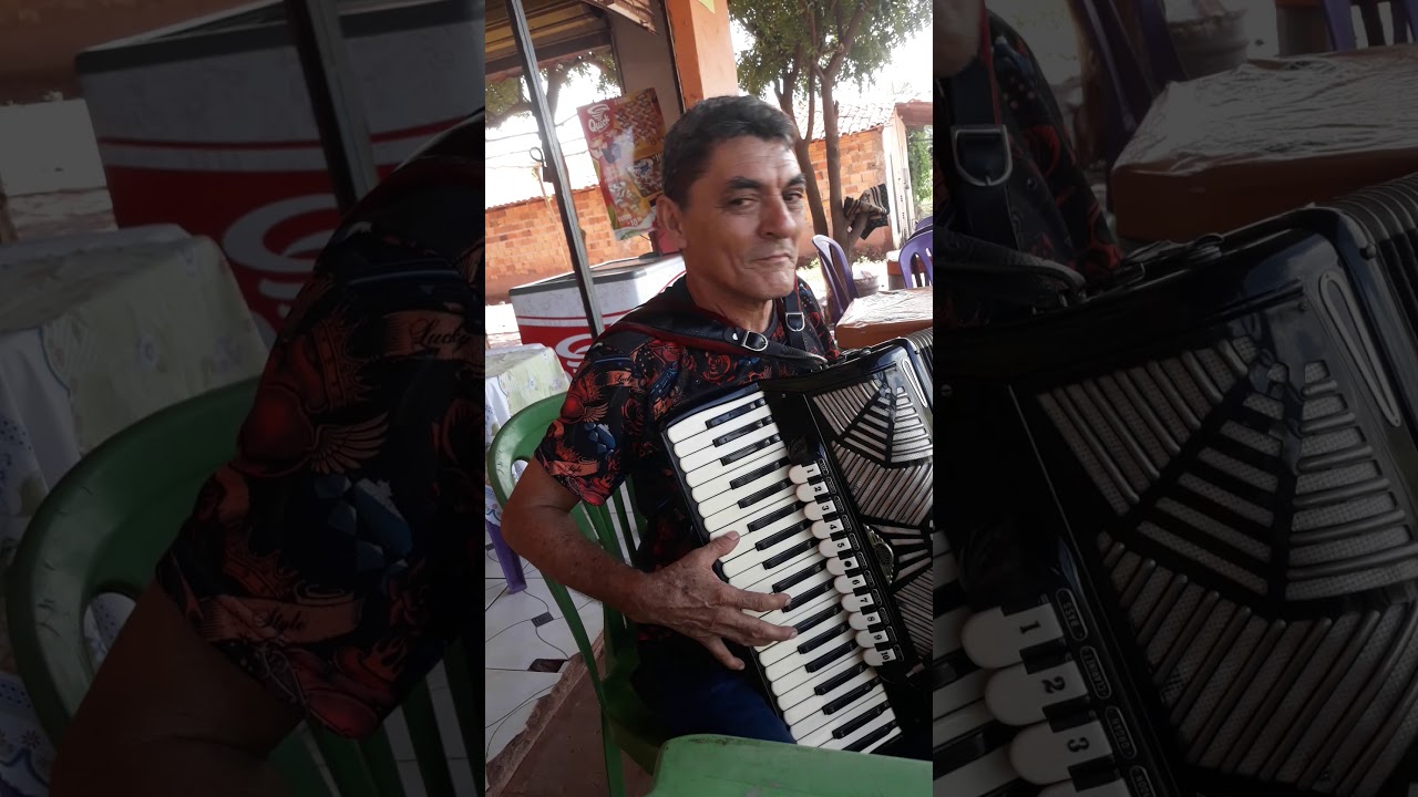 Um dos melhores sanfoneiros do brasil solando escadaria