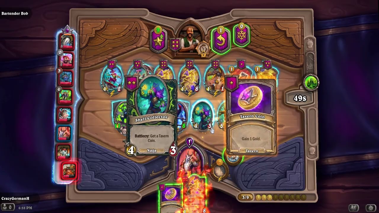 Hearthstone Battlegrounds Android Gameplay #266 - How the average Tourney game looks like!