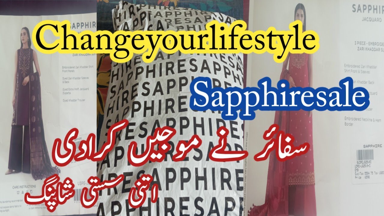 Changing Your Lifestyle Habits🌄 Improve Lifestyle 💫 Sapphire Sale shopping 🛍️