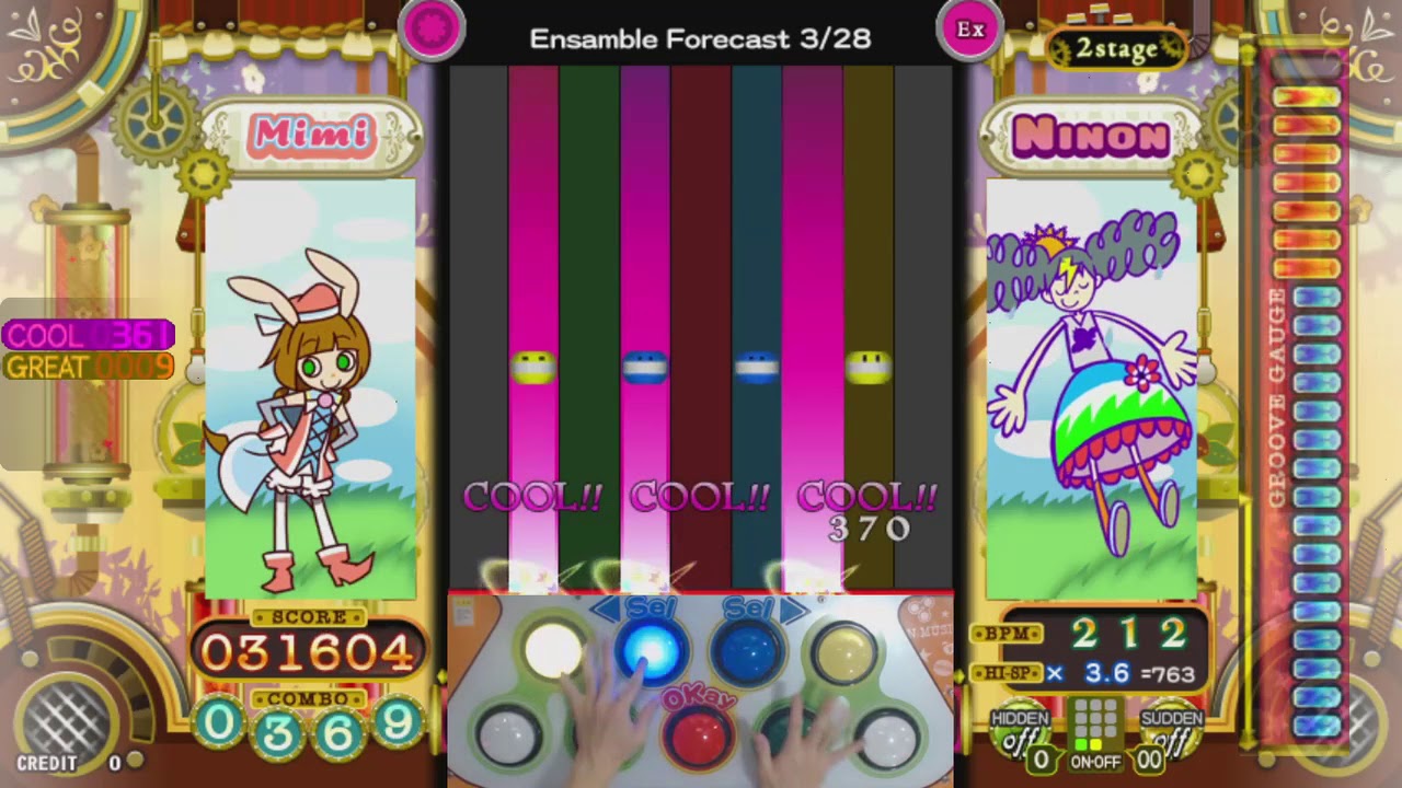 [ポップン] ポータブルポップ(PORTABLE POP) Ensamble Forecast 3/28 EX