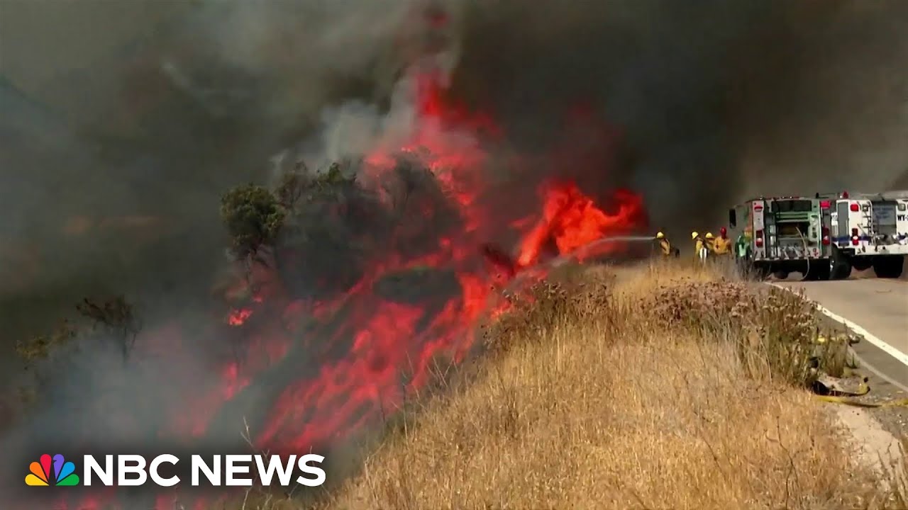 Massive wildfires prompt evacuations across western U.S.