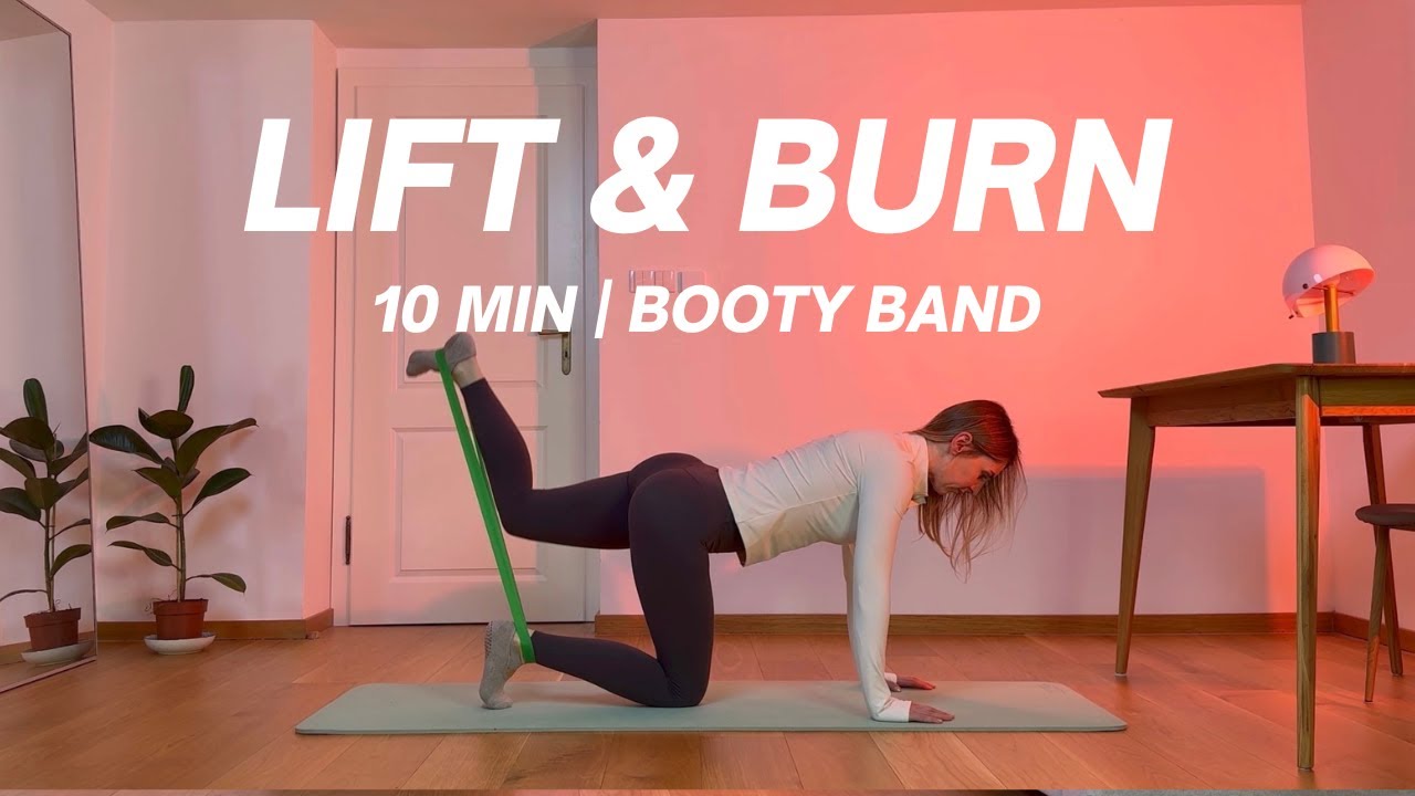 Quick 10-Min Booty HIIT — Fat Burn + Glute Lift | Day 20