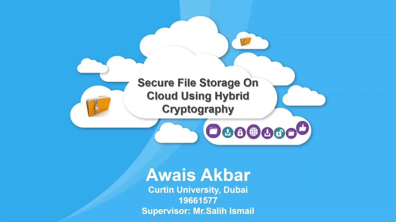 Secure File Storage On Cloud Using Hybrid Cryptography (part 1)