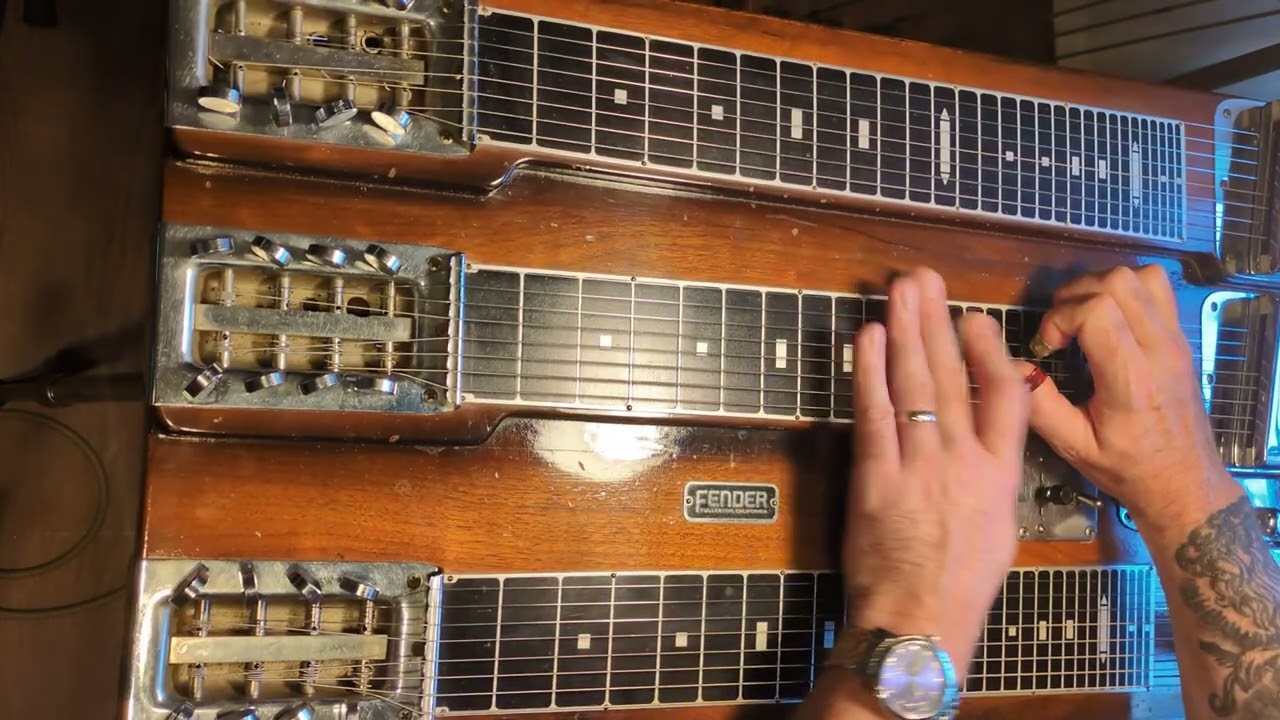 Home In San Antone (Bob Wills) on a Fender Custom T8 steel guitar by Brother Ethan Shaw 