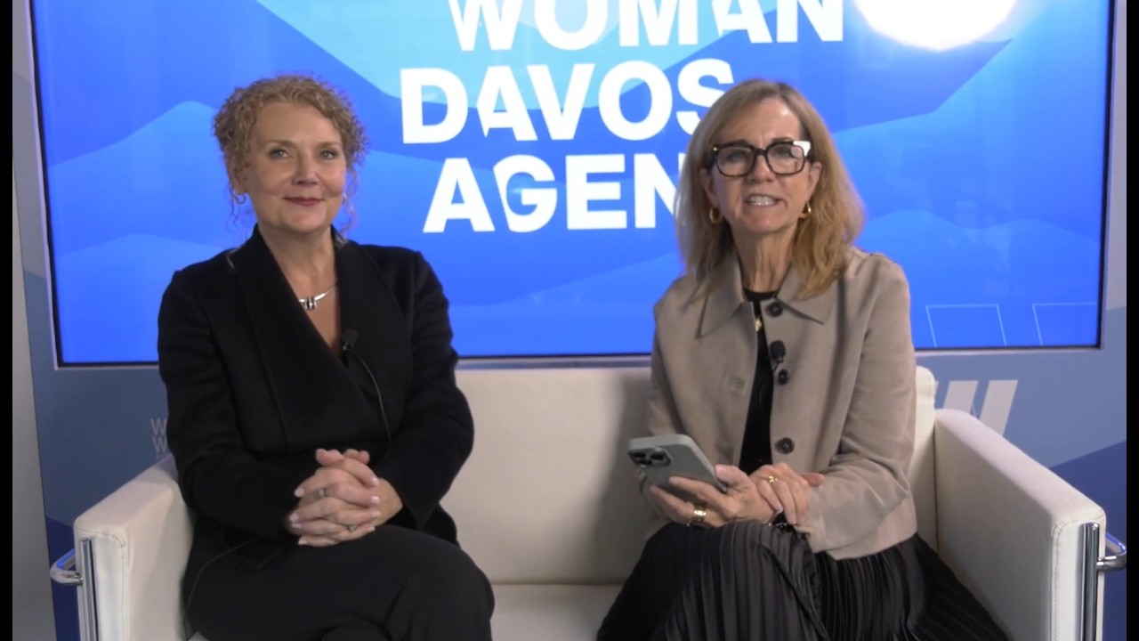 USCIB President & CEO Whitney Baird Interviews PMI's Stacey Kennedy at Davos