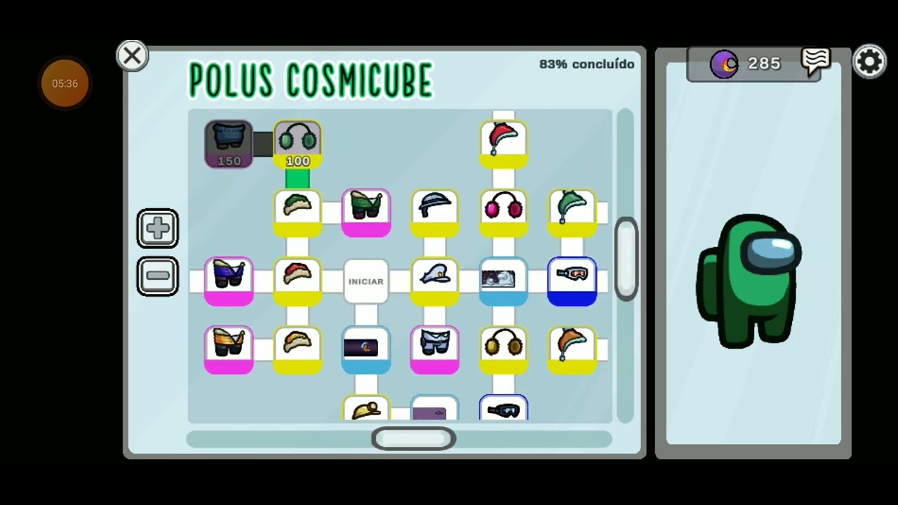 em busca de zerar o polus cosmicube e a loja #15 mais uma partida