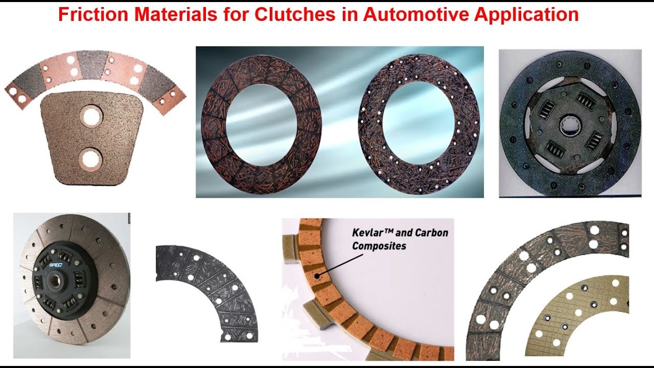 Friction Materials for Clutches in Automotive Application by P.Arjunraj, Consultant